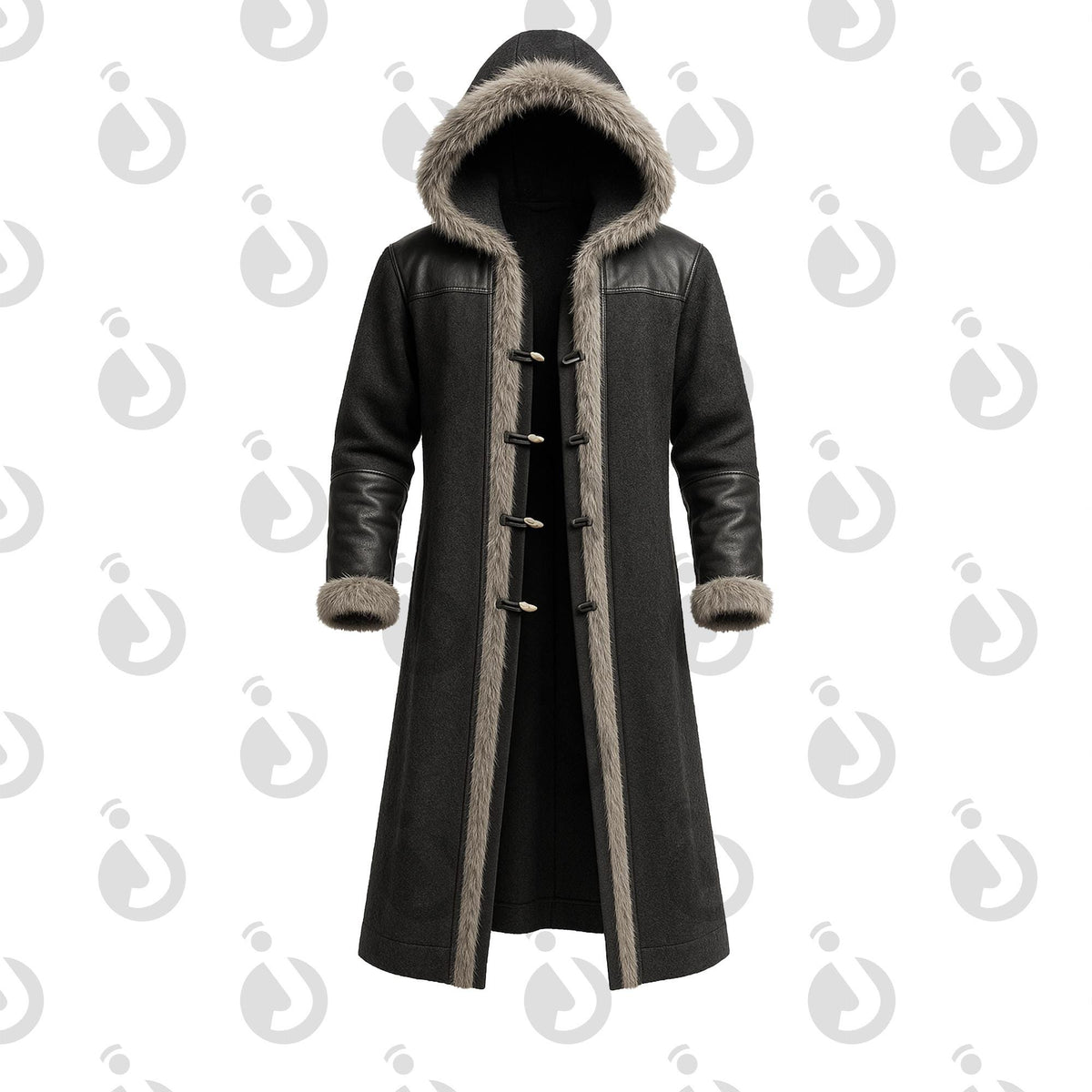 Viking Odin Hoodie - Hugin & Munin Ravens Odin's Viking Organic Hoodie