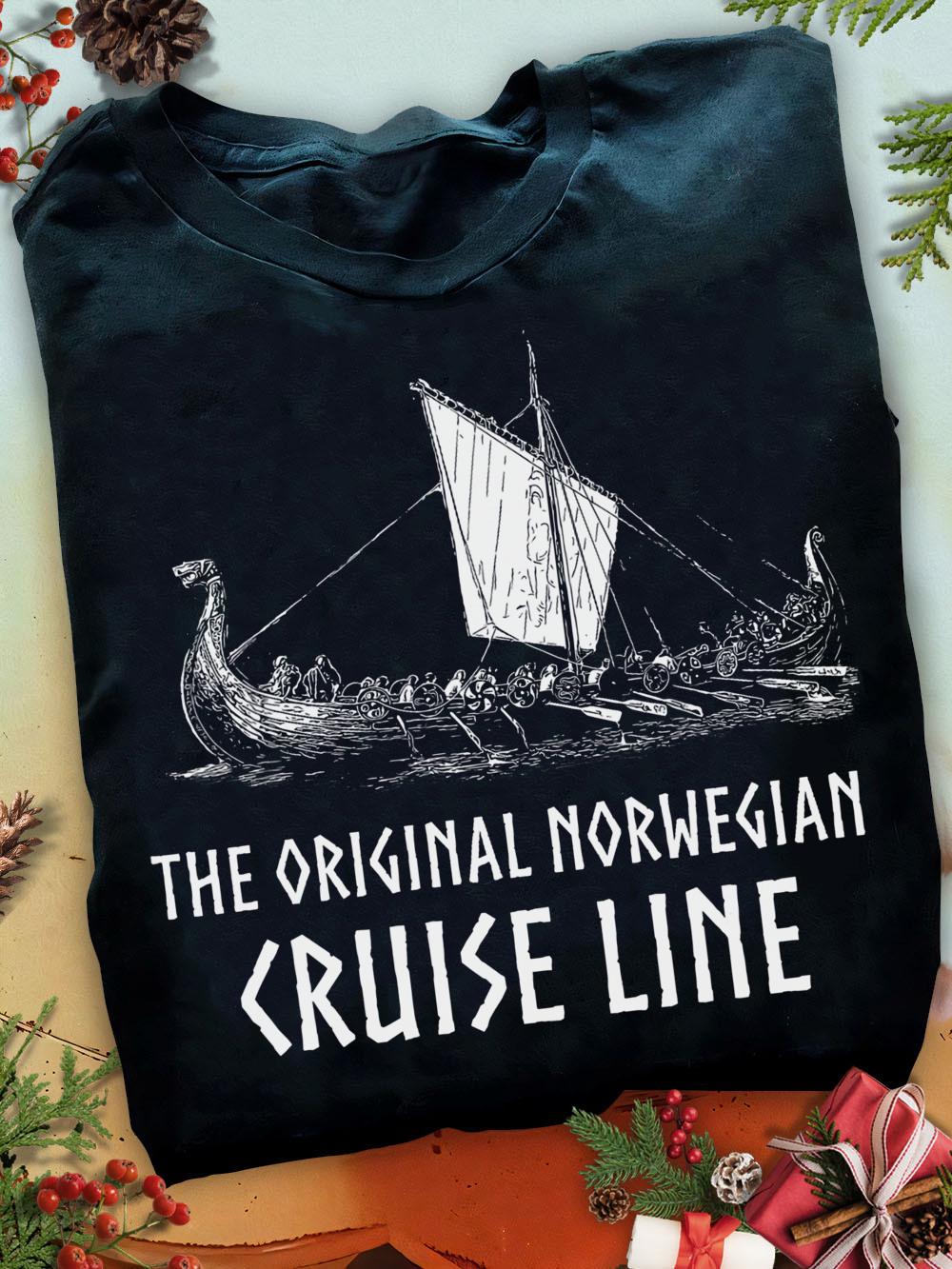 Viking Longship Hoodie - Viking World Tour Hoodie, Double-Sided Norse Longship Tour Dates, Norse