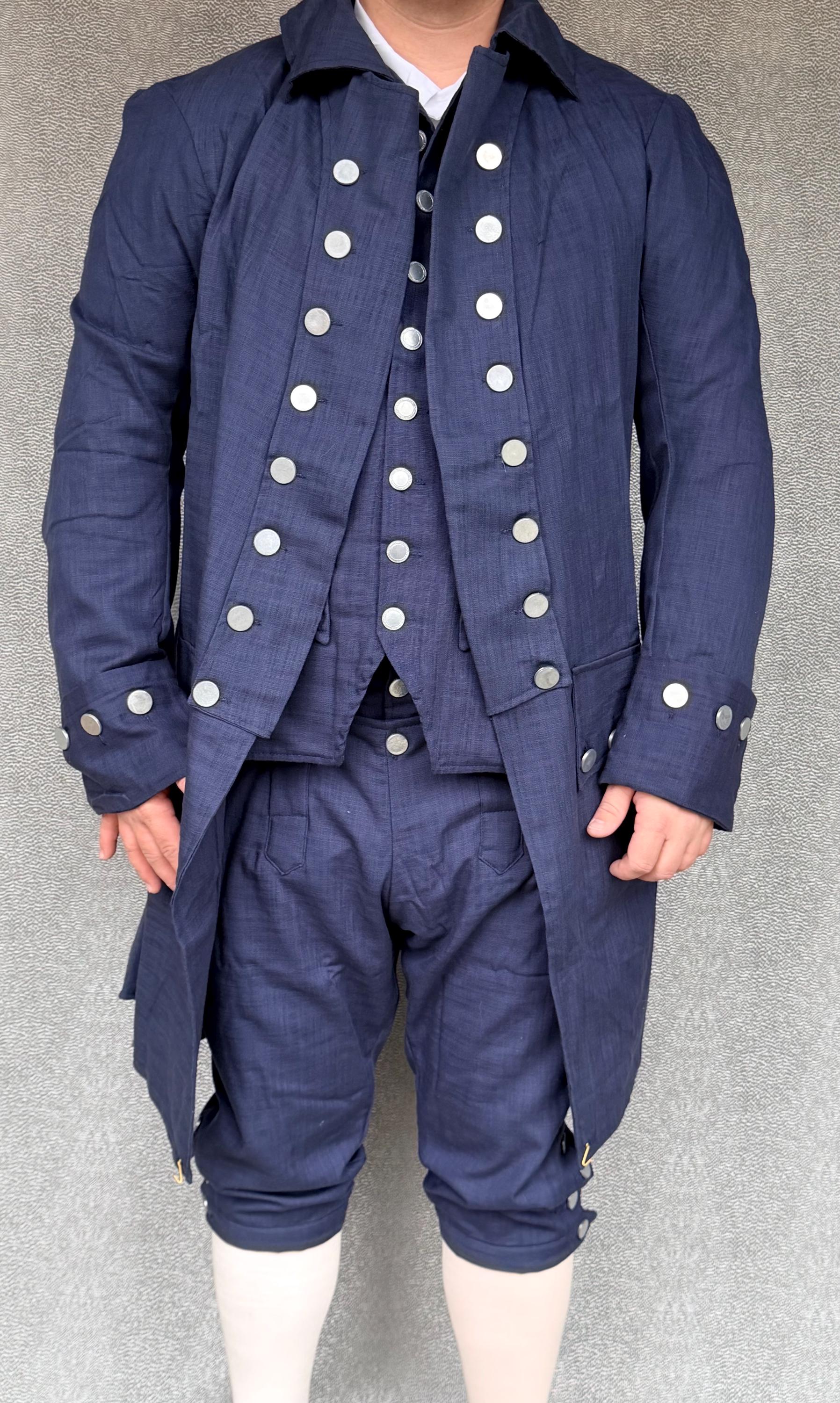 Viking Jacket - Viking Wool Klappenrock Coat, Early Medieval Warrior Tunic, Handcrafted Jacket