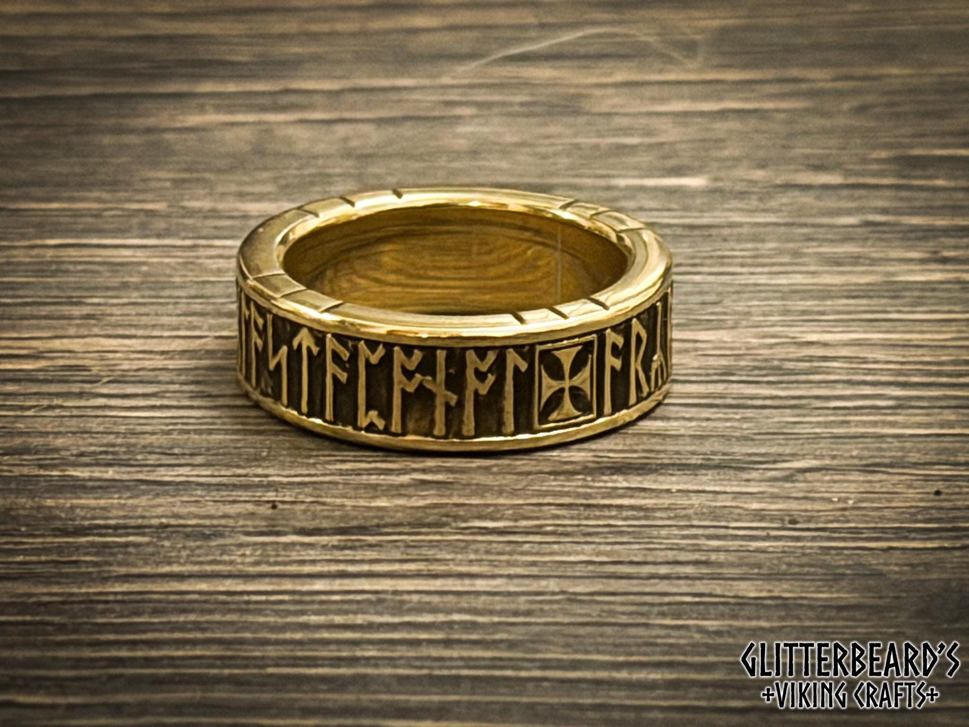 Viking Rune Ring - Bramham Moor Anglo Saxon Viking Rune Ring