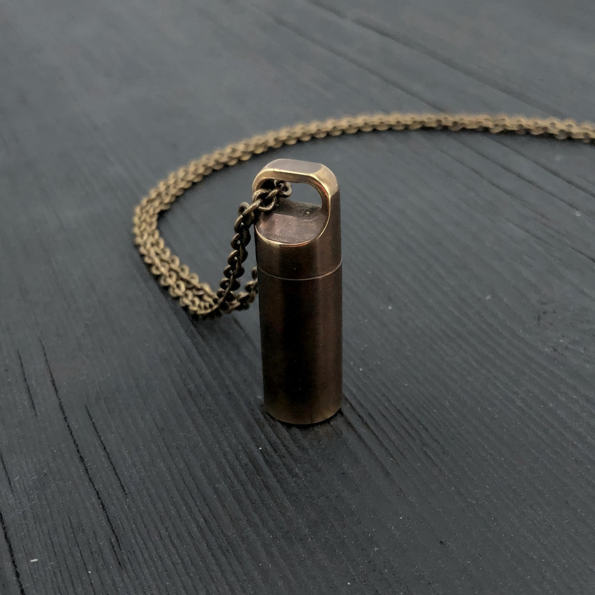 Viking Vegvisir Compass Necklace - Vegvisir Cremation Urn Necklace: Solid Brass Viking Compass