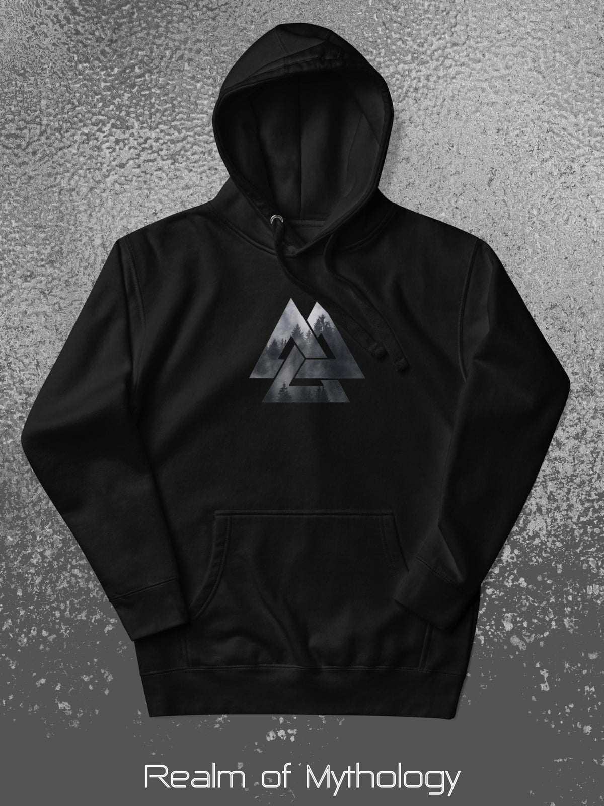 Viking Odin Hoodie - Odin Viking Hoodie: Celtic Nordic Mythology Sweater - Gothic Biker Style