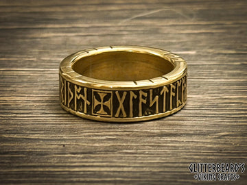 Viking Rune Ring - Bramham Moor Anglo Saxon Viking Rune Ring
