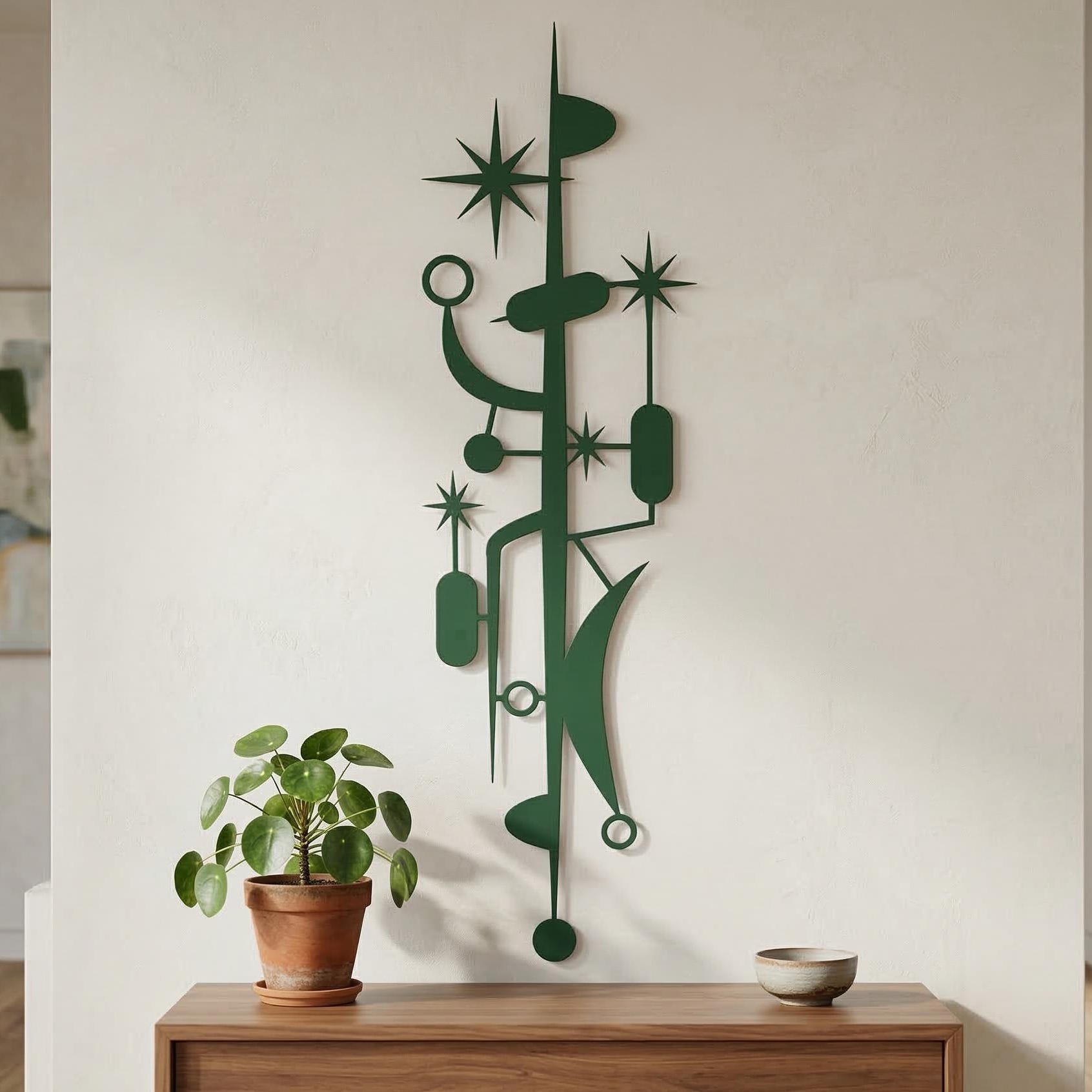 Viking Raven Home Decor - Viking Ship Metal Wall Art, Norse Longship Decor, Celtic Knot Sign