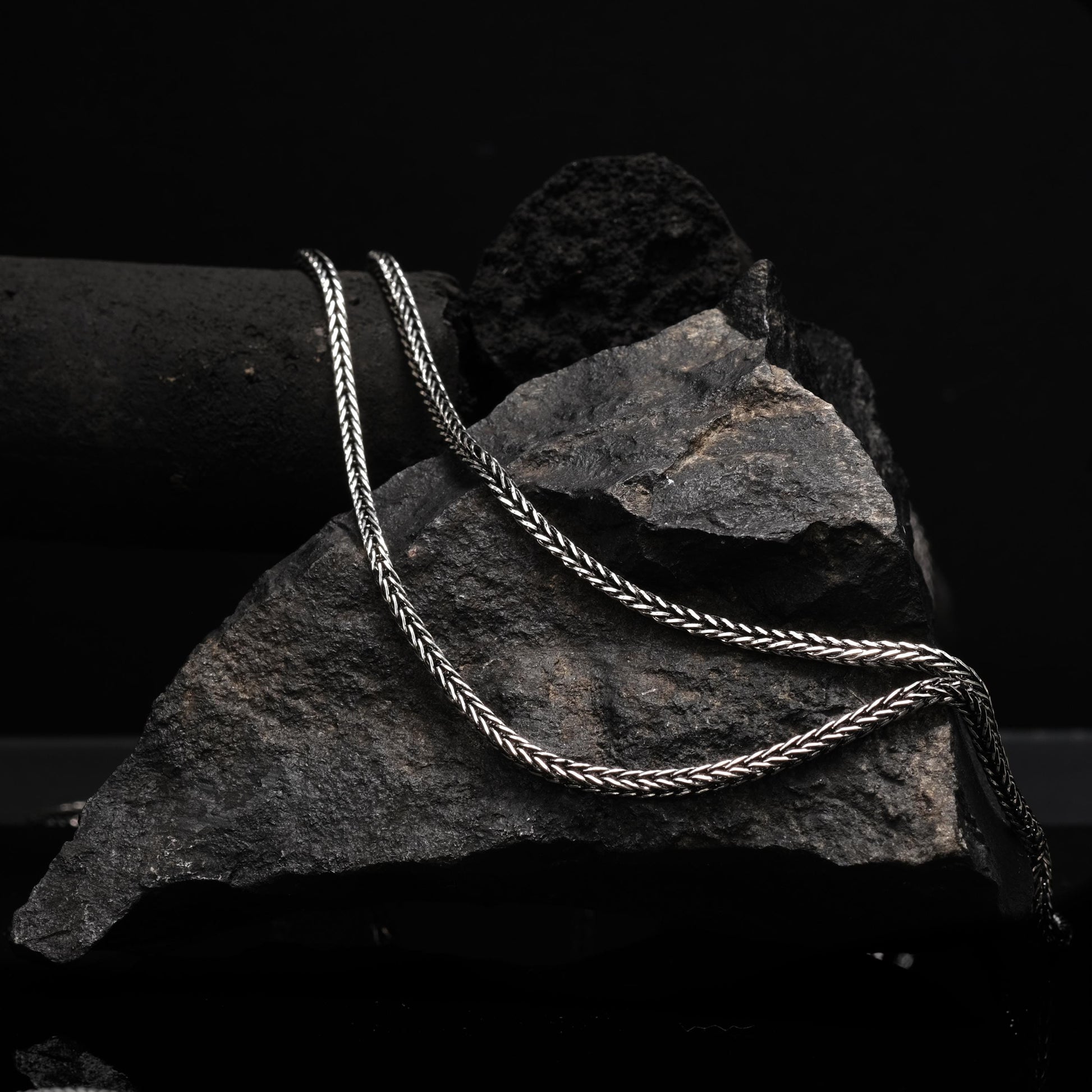 Viking Thor's Hammer Necklace - Viking Mjölnir Necklace - Thor Hammer with Skull and Rune Details