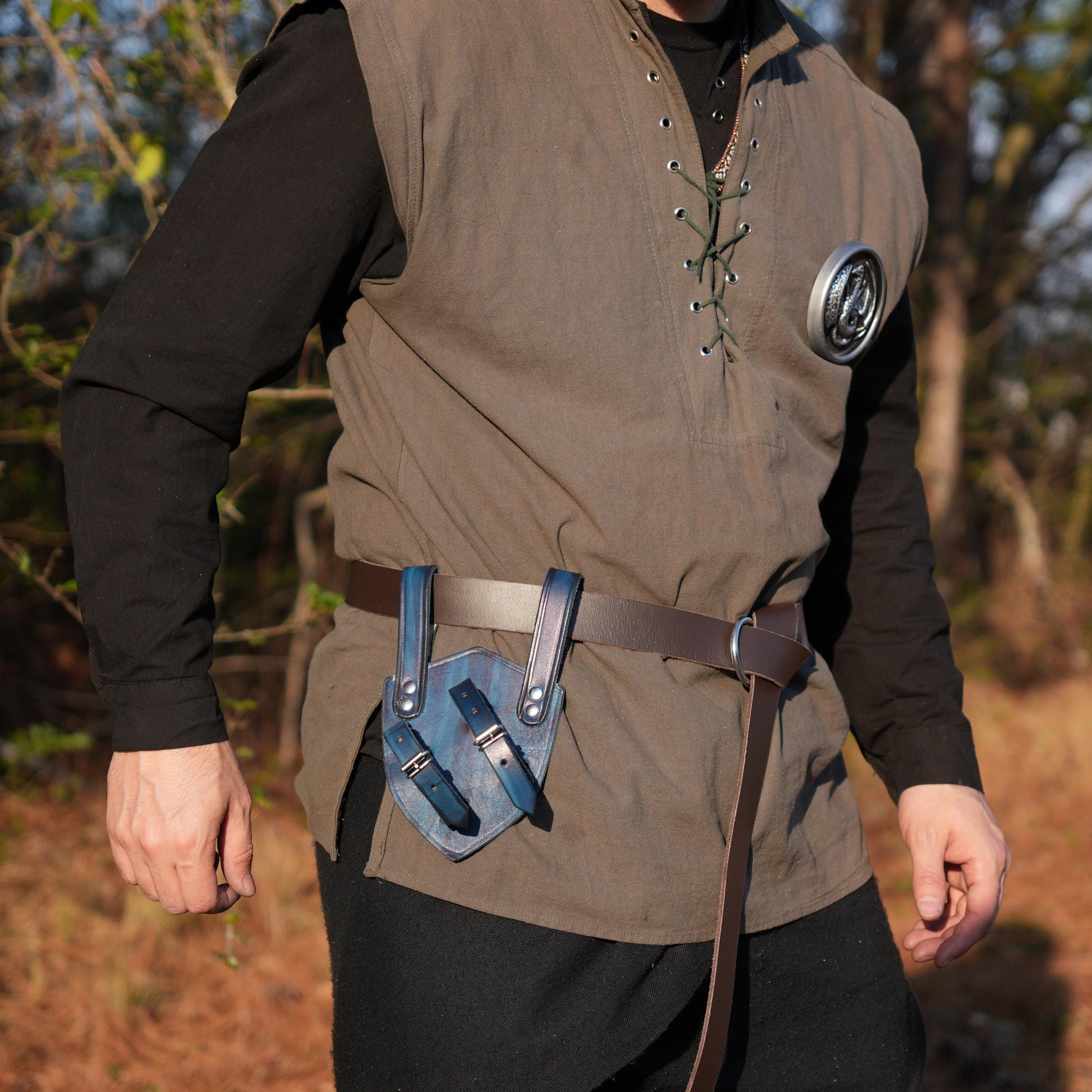 Viking Costume & LARP - Renaissance Festival Medieval Style Handmade Frog Viking Accessories