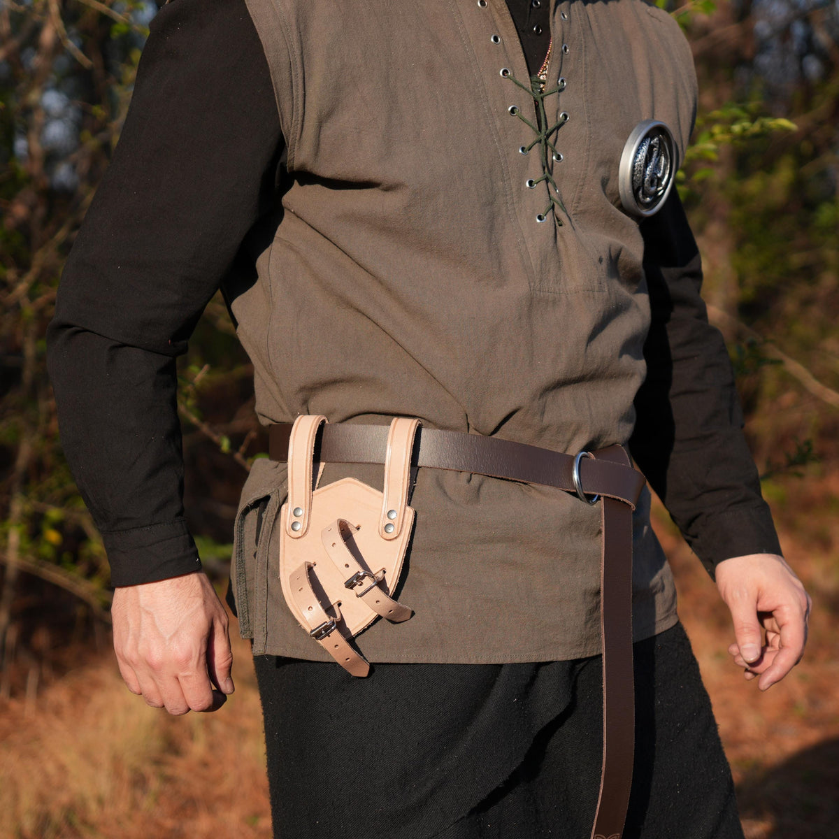 Viking Costume & LARP - Renaissance Festival Medieval Style Handmade Frog Viking Accessories
