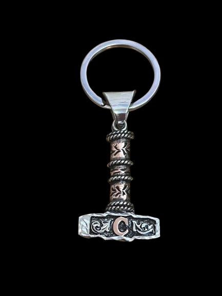 Viking Thor's Hammer Necklace - Personalized Viking Hammer Necklace, Mjolnir Pendant, Custom