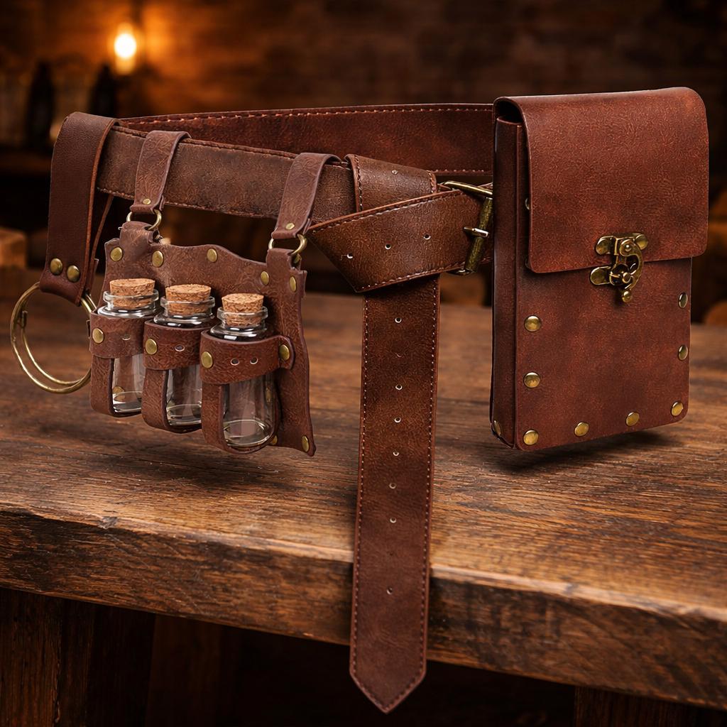 Viking Costume & LARP - Medieval Leather Bracers – Viking Arm Guards for LARP & Cosplay