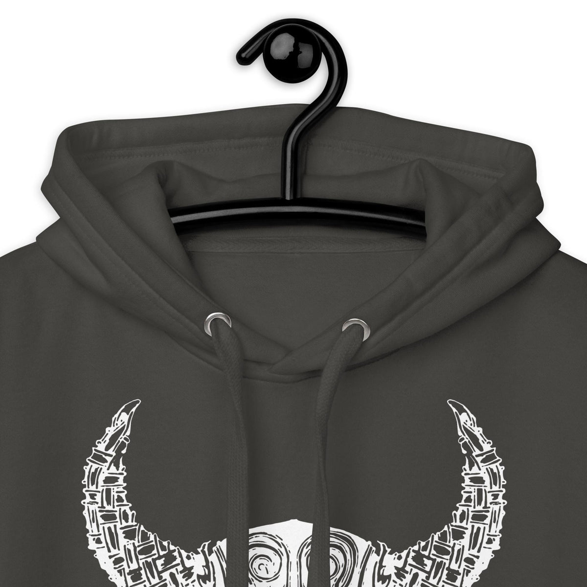 Viking Odin Hoodie - Viking Hoodie Celtic Knot Warrior Unisex Hoodie– Odin Horn Symbol with Ravens