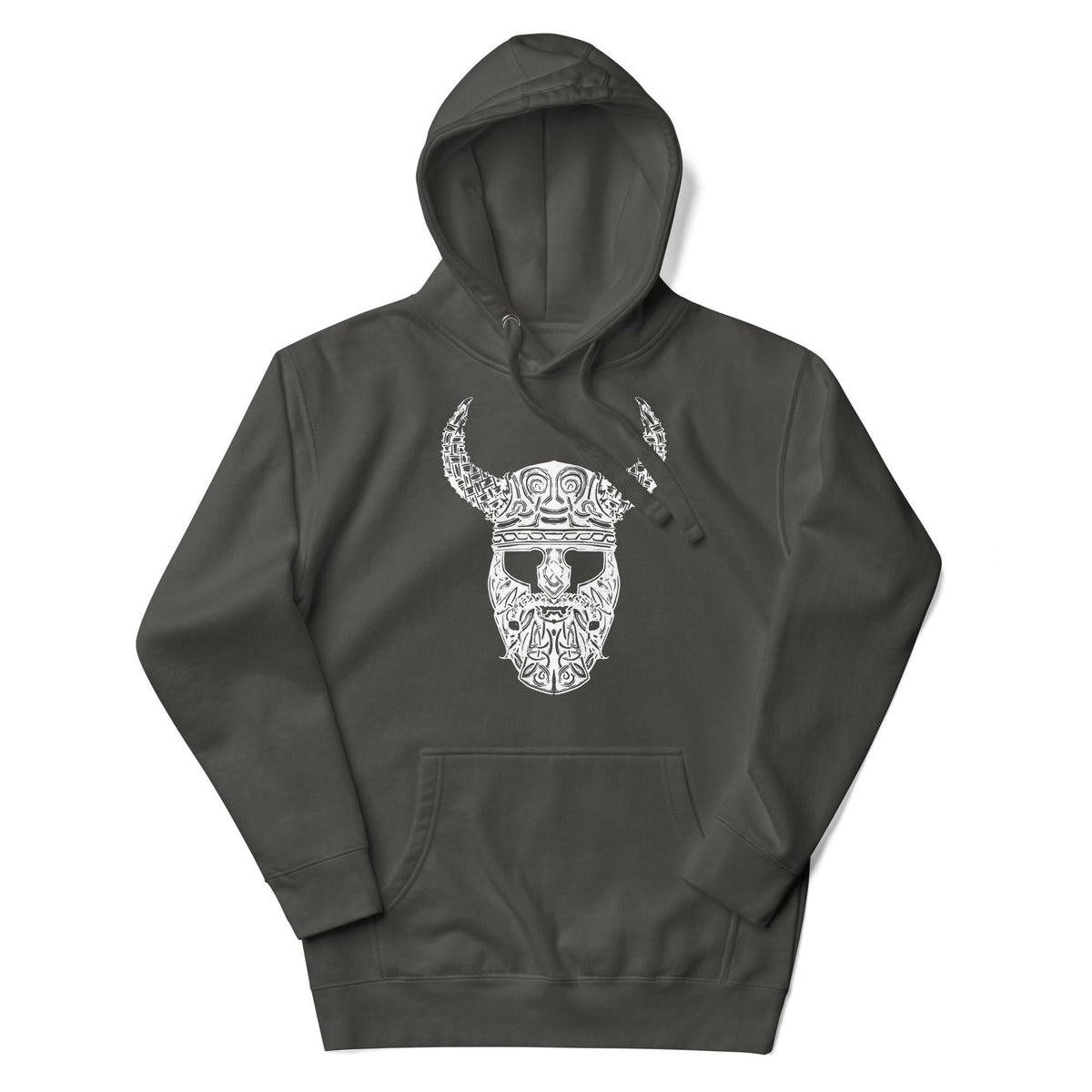 Viking Odin Hoodie - Viking Hoodie Celtic Knot Warrior Unisex Hoodie– Odin Horn Symbol with Ravens