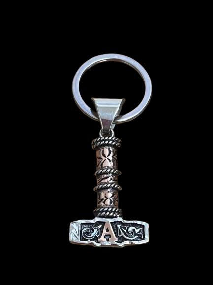 Viking Thor's Hammer Necklace - Personalized Viking Hammer Necklace, Mjolnir Pendant, Custom