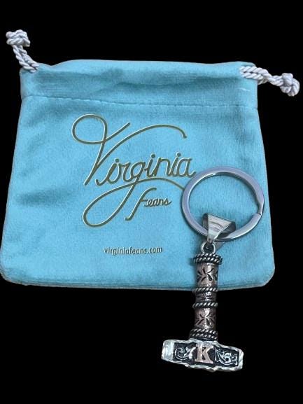 Viking Thor's Hammer Necklace - Personalized Viking Hammer Necklace, Mjolnir Pendant, Custom