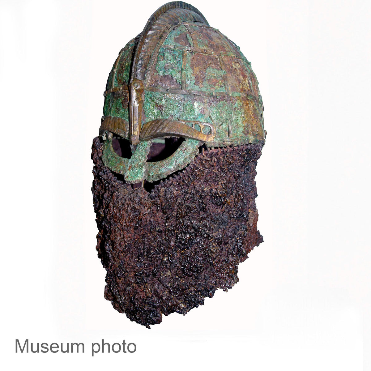 Viking Ring - Bronze Viking Ring: Vendel Era Norse Band, Design From Valsgarde Helmet