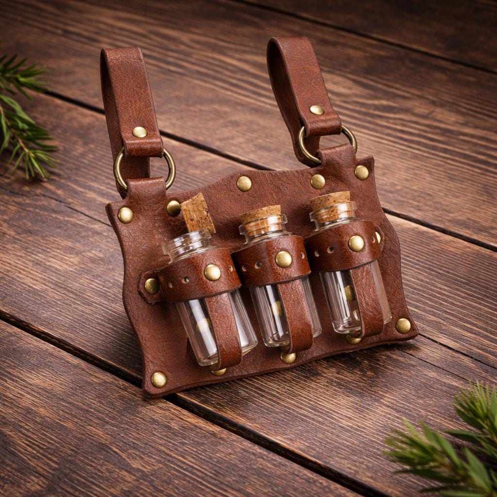 Viking Costume & LARP - Medieval Leather Bracers – Viking Arm Guards for LARP & Cosplay