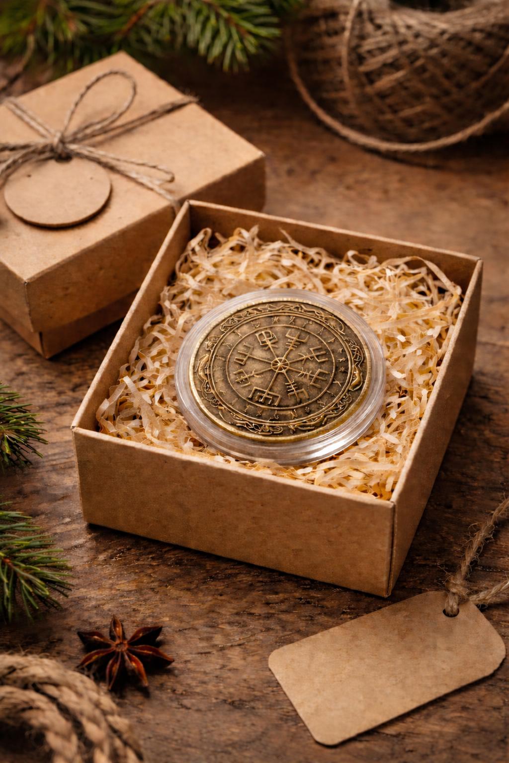 Viking Necklace - Norse Viking Helm of Awe, Tree of Life Ouroboros Pendant, Stainless Steel Talisman
