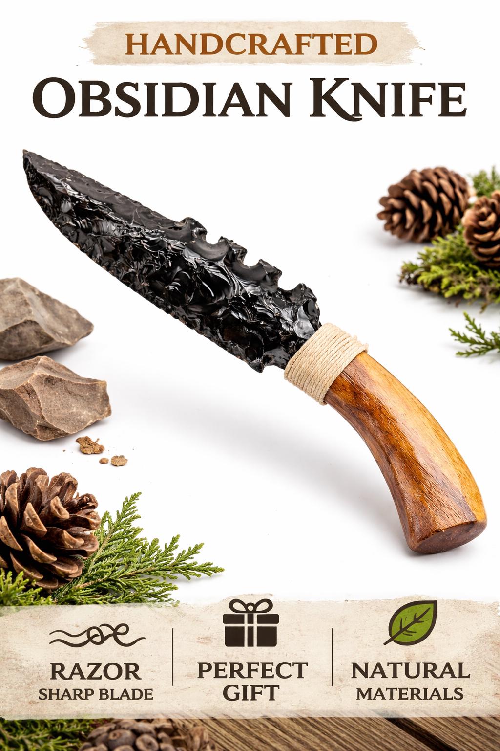 Viking Leather Accessory - Hand Forged Viking Cutlery Set – High Carbon Steel Medieval Utensils Set