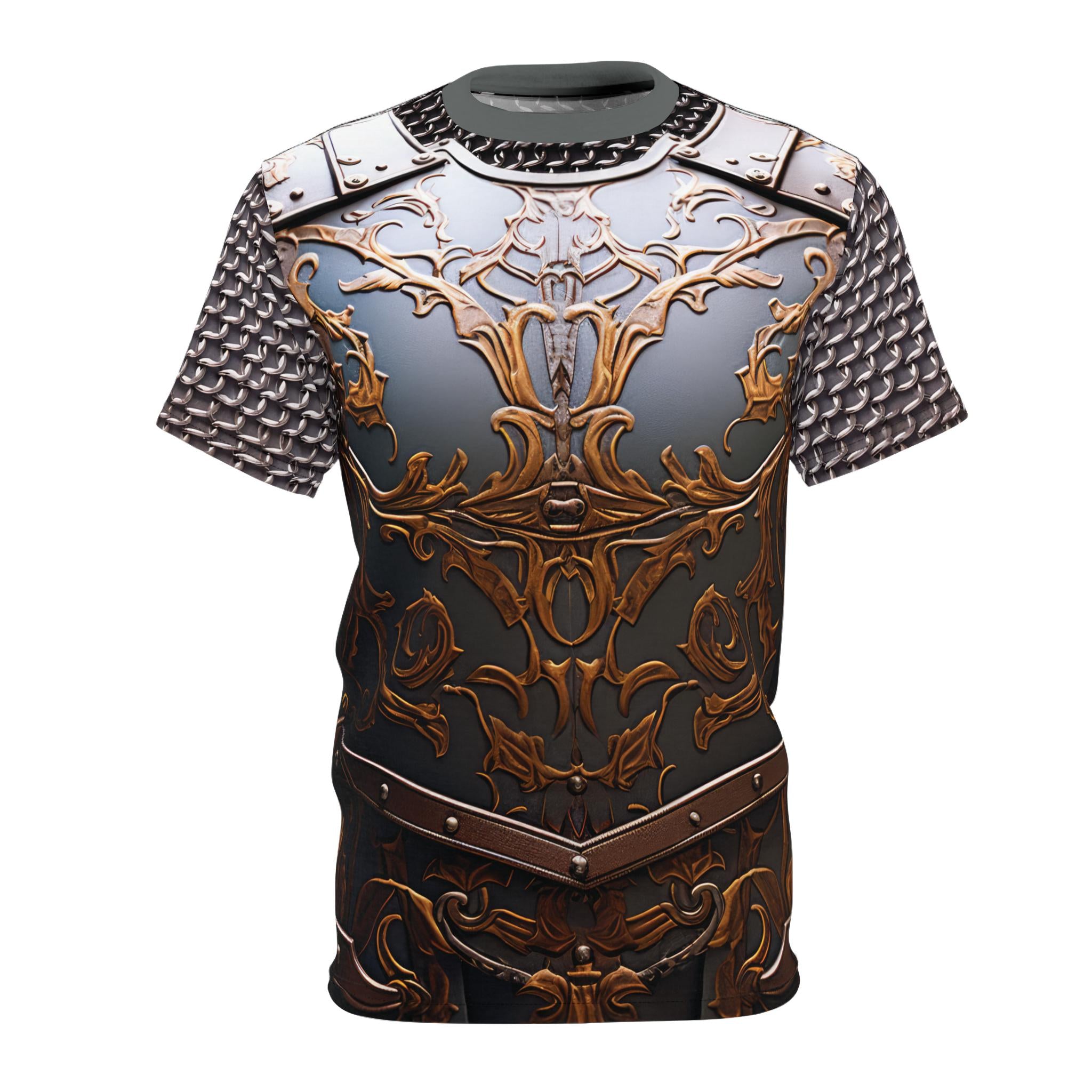 Viking Hoodie - Viking Armor Hoodie, Medieval Warrior All Over Print Pullover, Norse Axe Chainmail