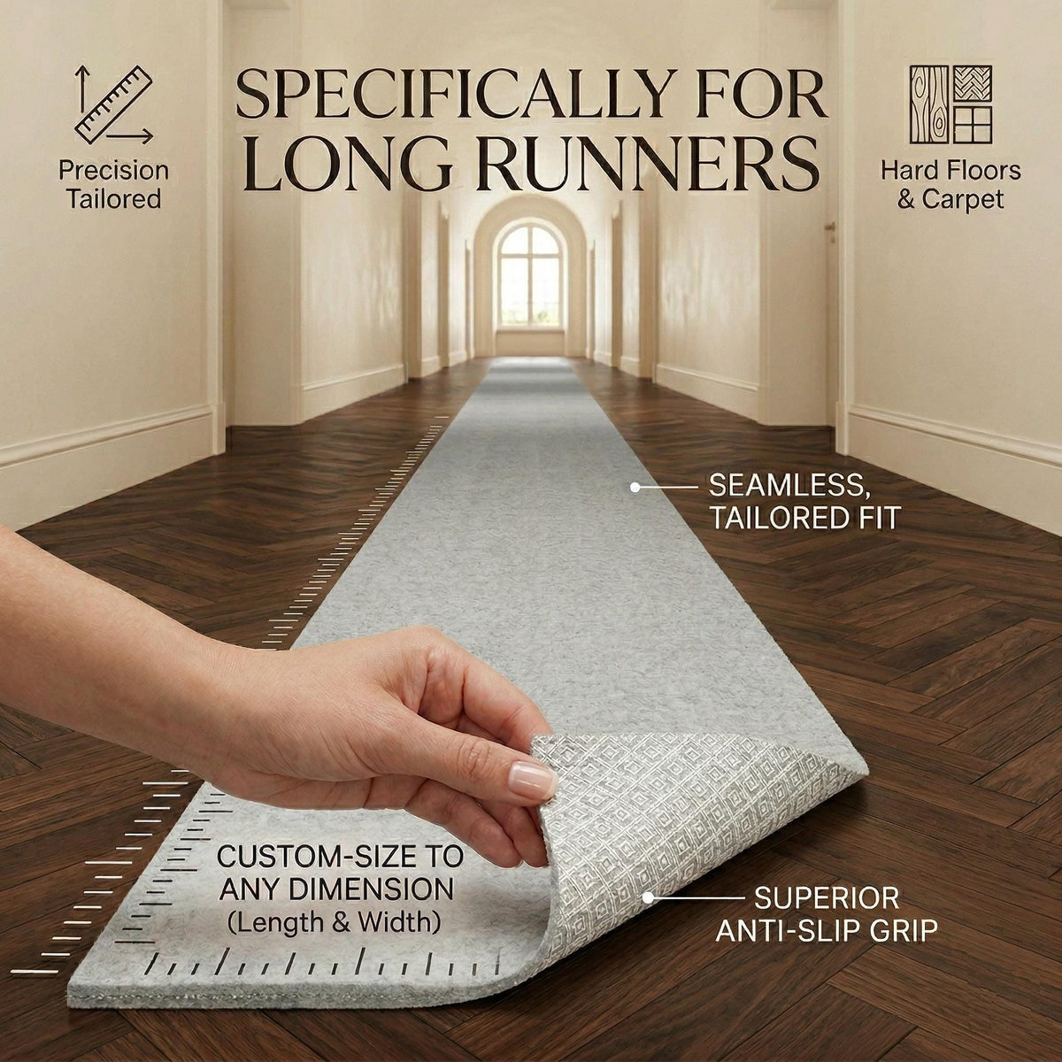 Viking Rune Rug - Viking Rune Runner Rug, Norse Longship Hallway Rug, Celtic Knot Nordic Decor