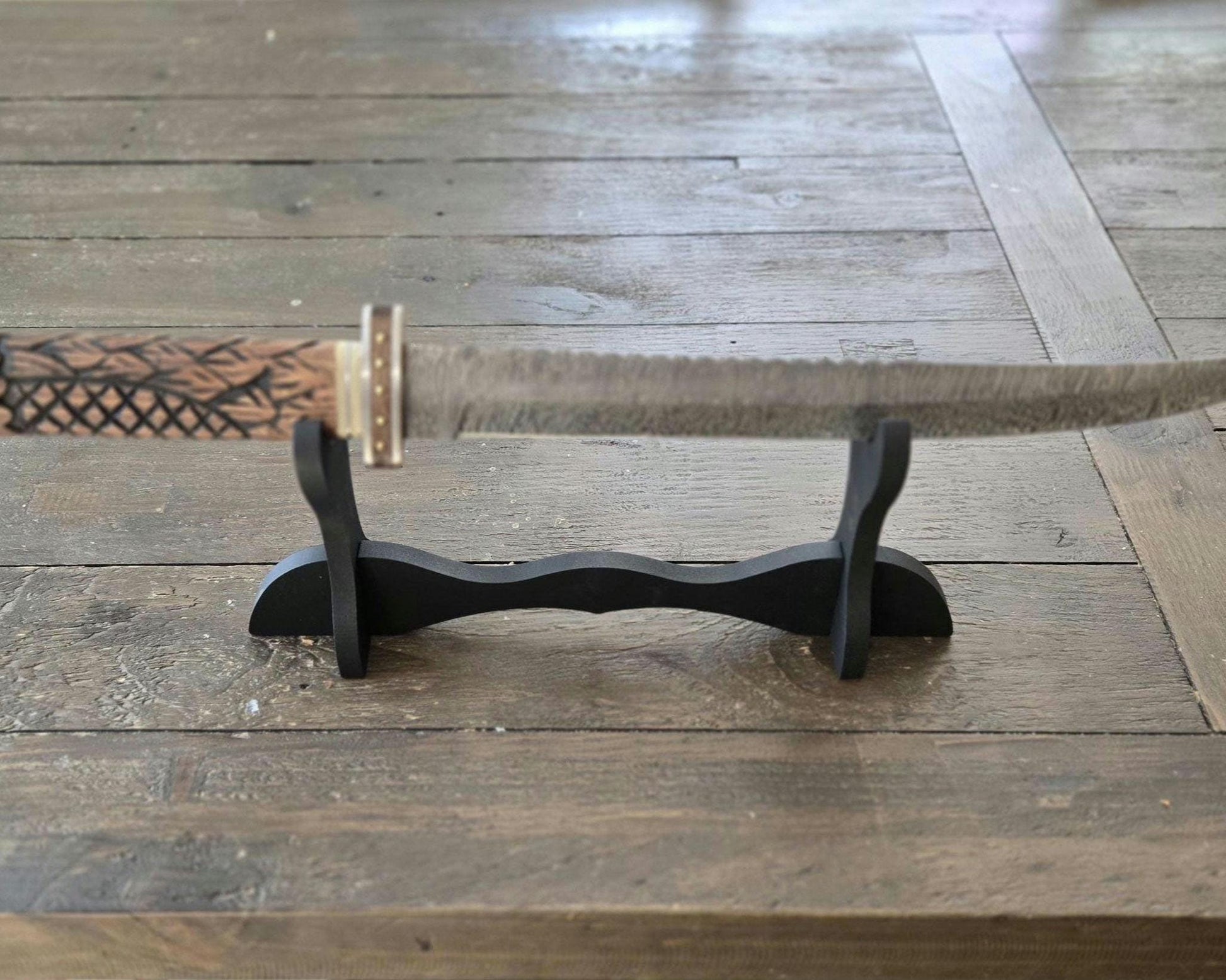 Viking Weapon Replica - Hand Forged Northmen Damascus Sword Replica, Authentic Viking Inspired