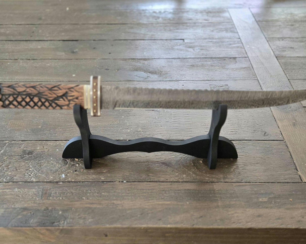 Viking Weapon Replica - Northmen Sword Hand Forged Damascus Steel, Medieval Viking Long Sword, Wall