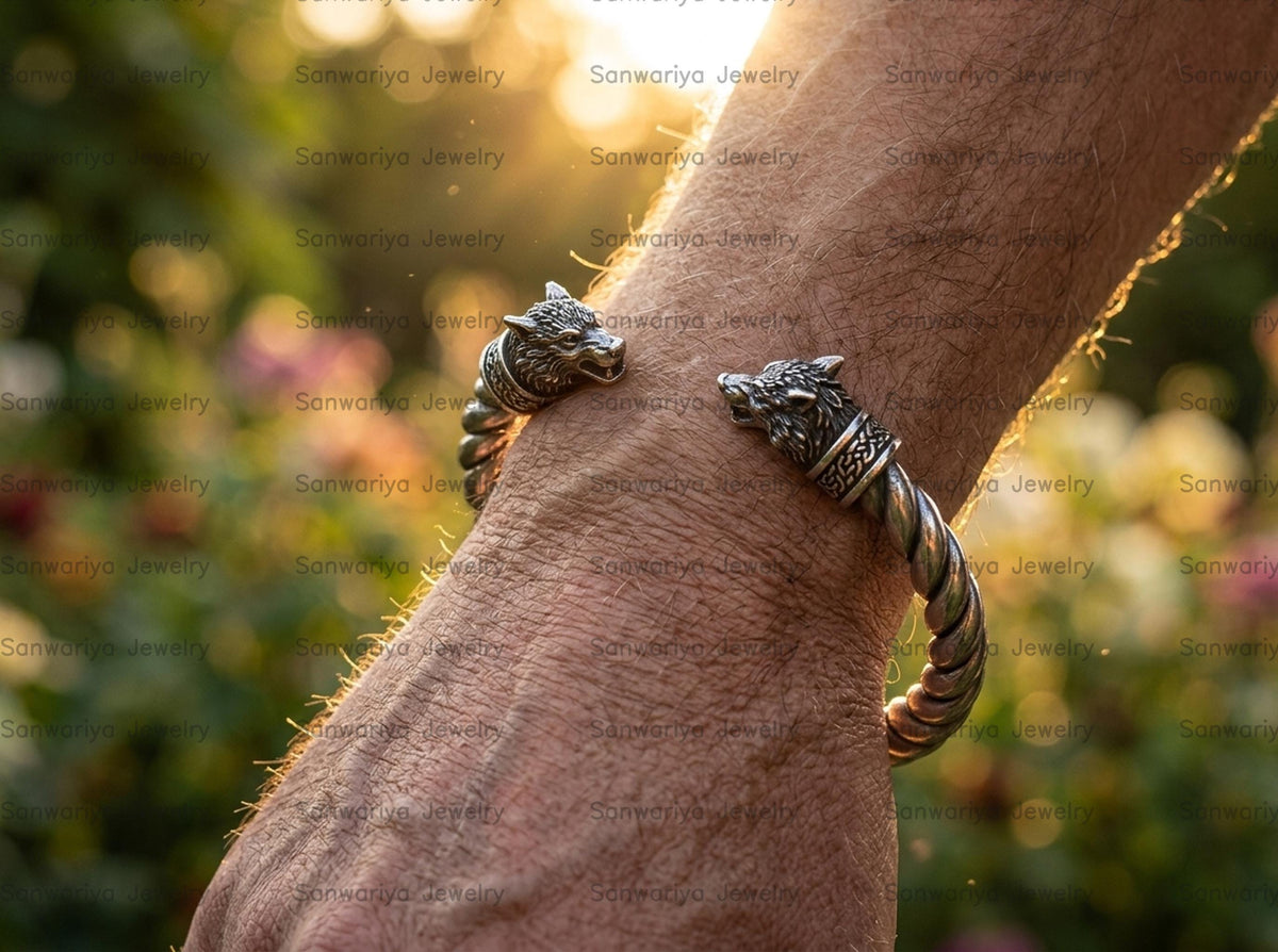 Viking Bracelet - Sterling Silver Viking Bracelet