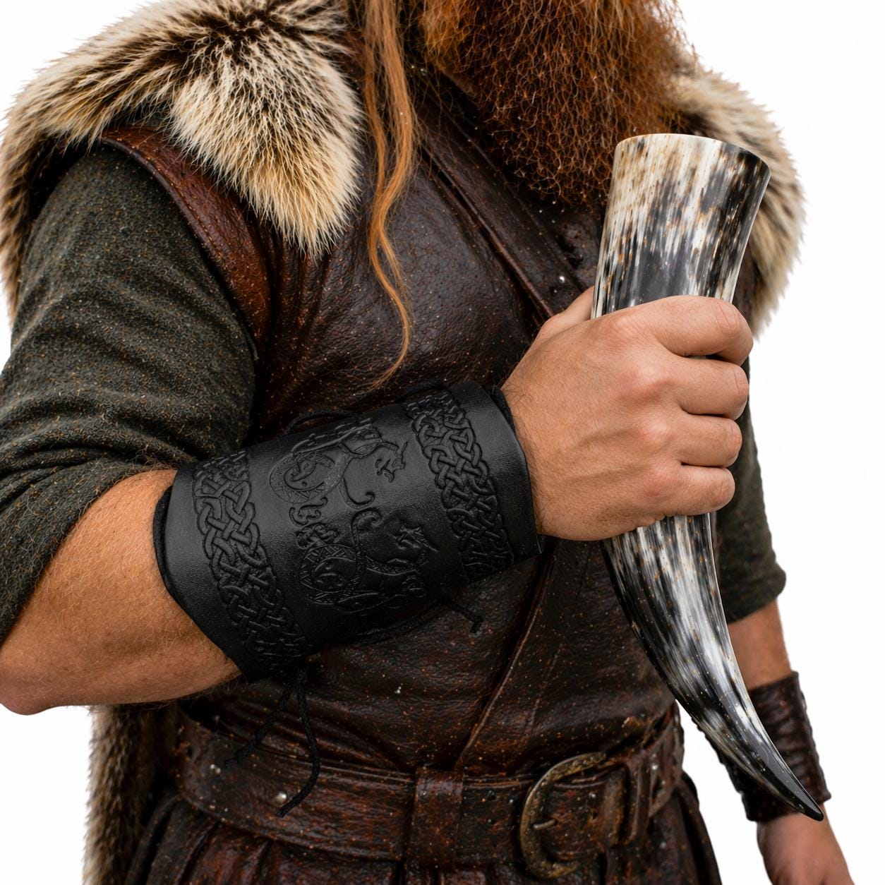 Viking Mug - Viking Drinking Horn, LARP Cup, Mead Horn, Medieval Gift for Men