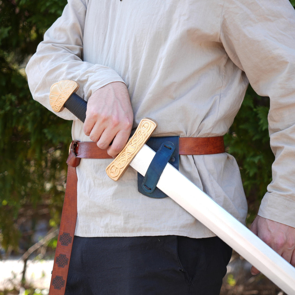 Viking Costume & LARP - Renaissance Festival Cosplay Larp Accessory Leather Holster Cosplay
