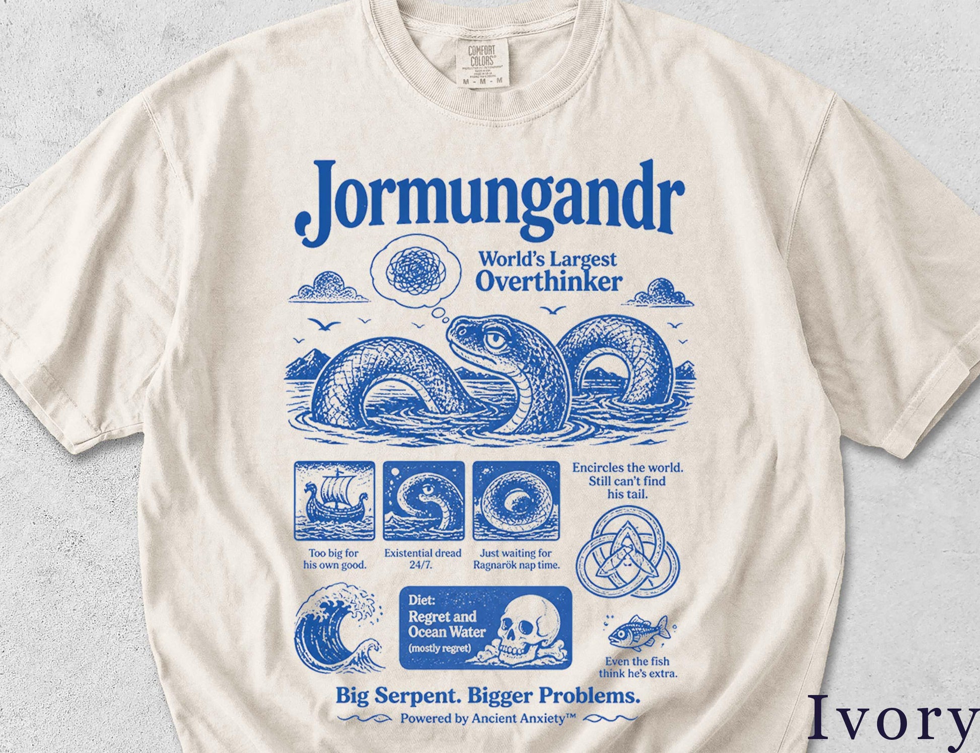 Viking Leather Accessory - Key fob "Head of Jormungandr". A personalized gift for Vikings.