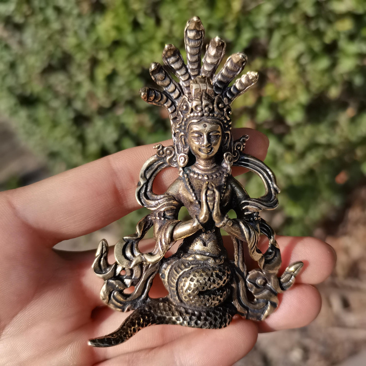 Viking Home Decor - Handmade Mini Bronze Viking Statue - Retro Desktop Decoration, Gothic Small