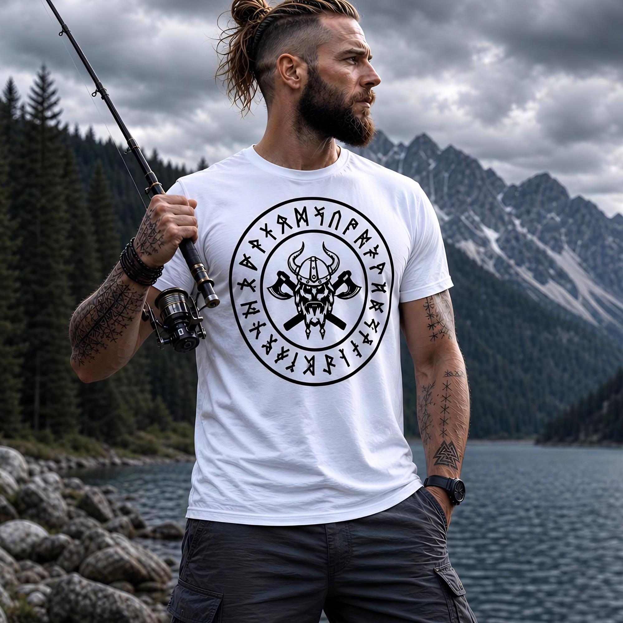 Viking Thor's Hammer T-Shirt - Mjolnir Thor Hammer Viking Shirt, Norse Mythology T-Shirt, Nordic