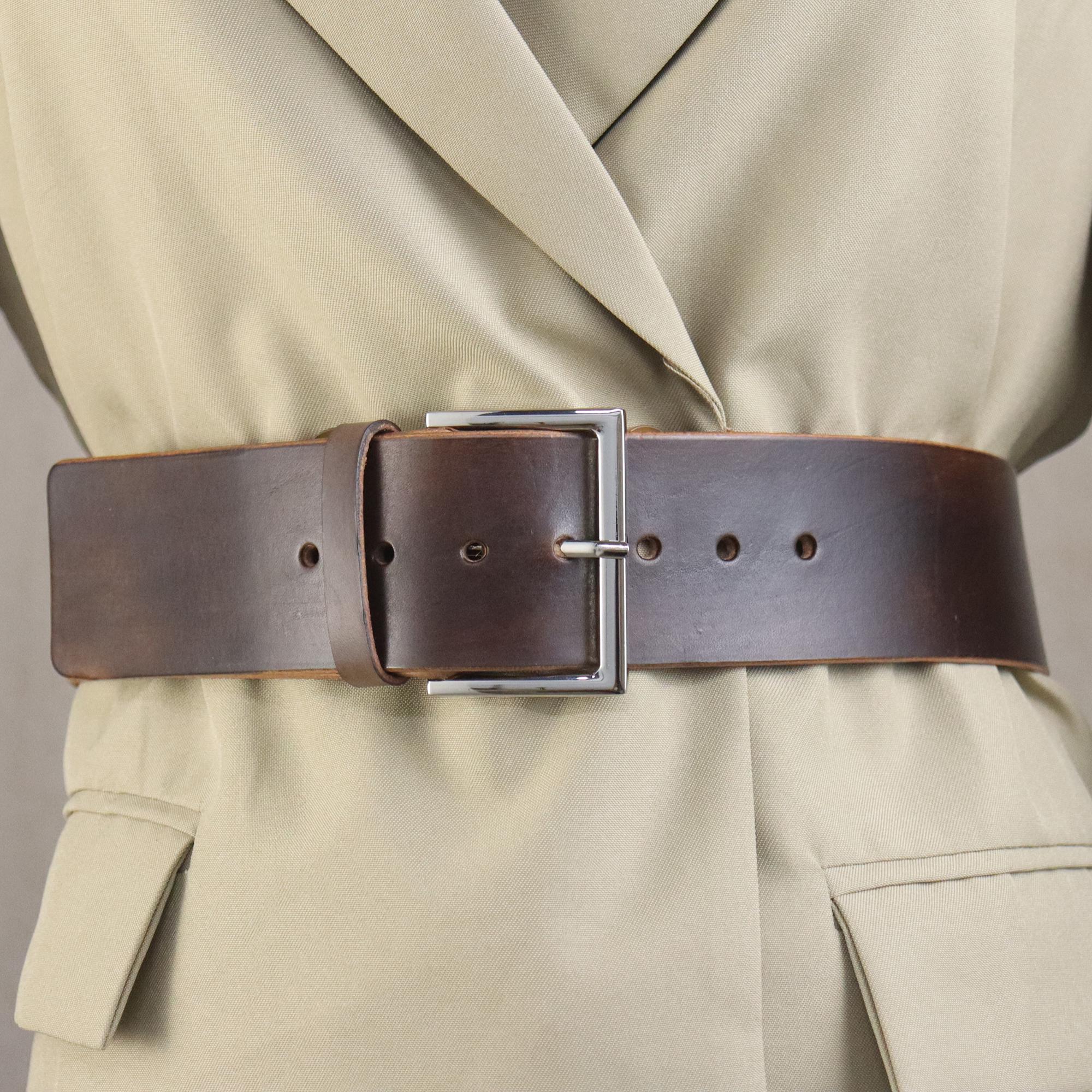 Viking Costume & LARP - Leather Skirt Hikes Belt, Renaissance Viking Cosplay