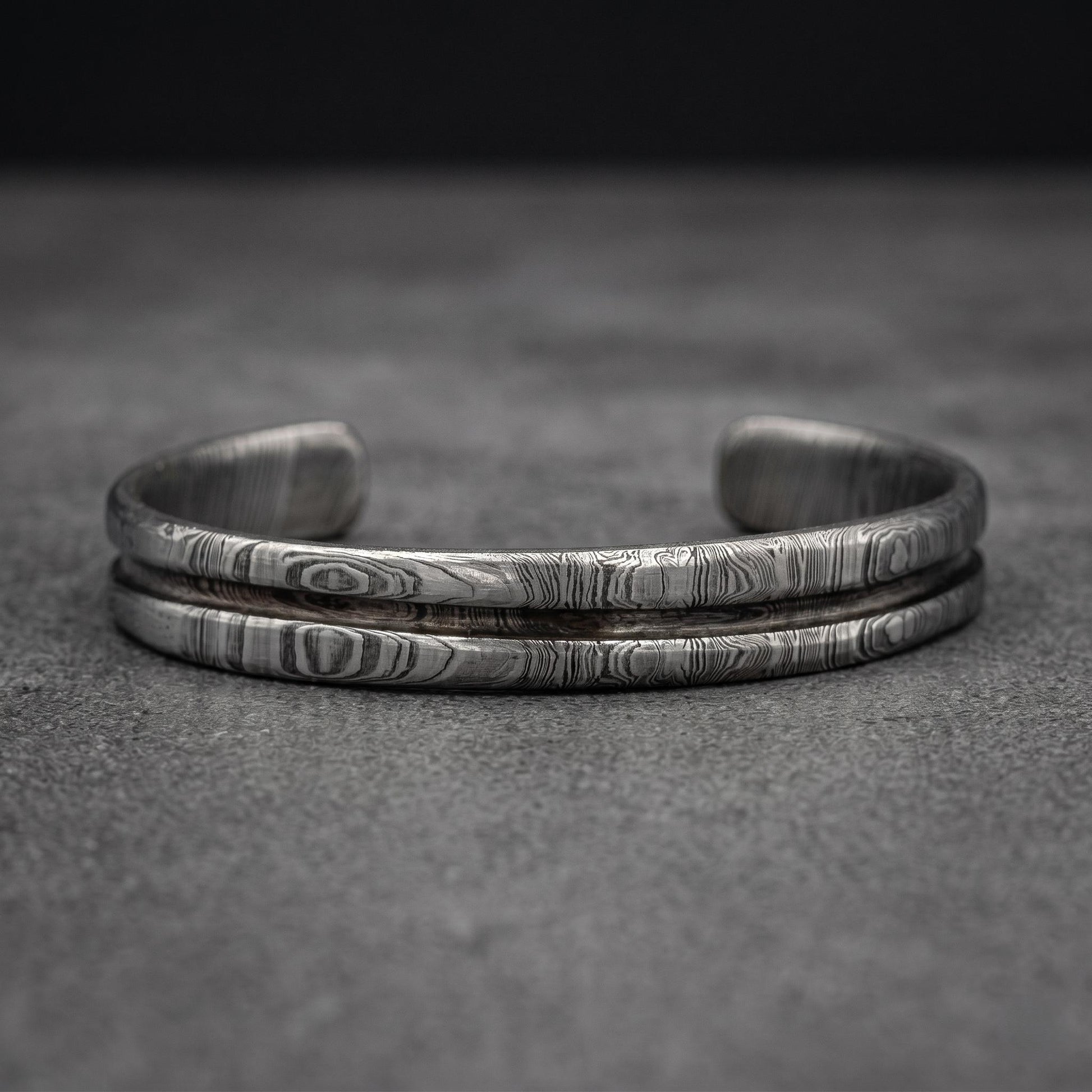 Viking Bracelet - Viking Dragon Cuff Bracelet, Stainless Steel Norse Arm Band, Midgard Serpent