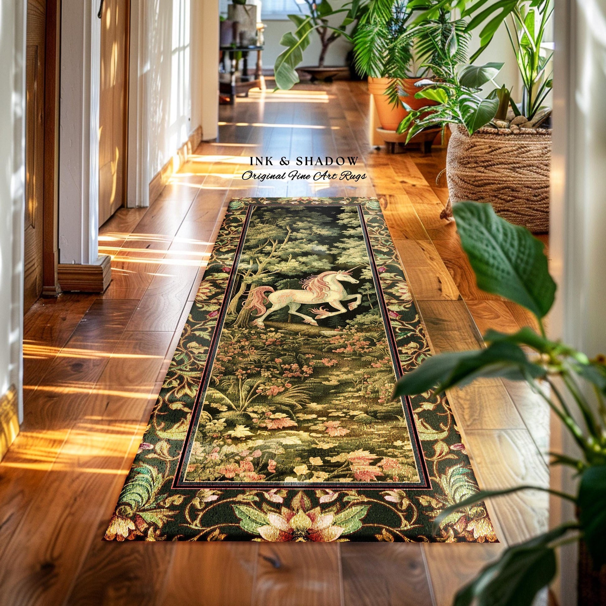 Viking Yggdrasil Tree of Life Rug - Viking Raven Rug, Yggdrasil Tree Celtic Sword Carpet, Norse