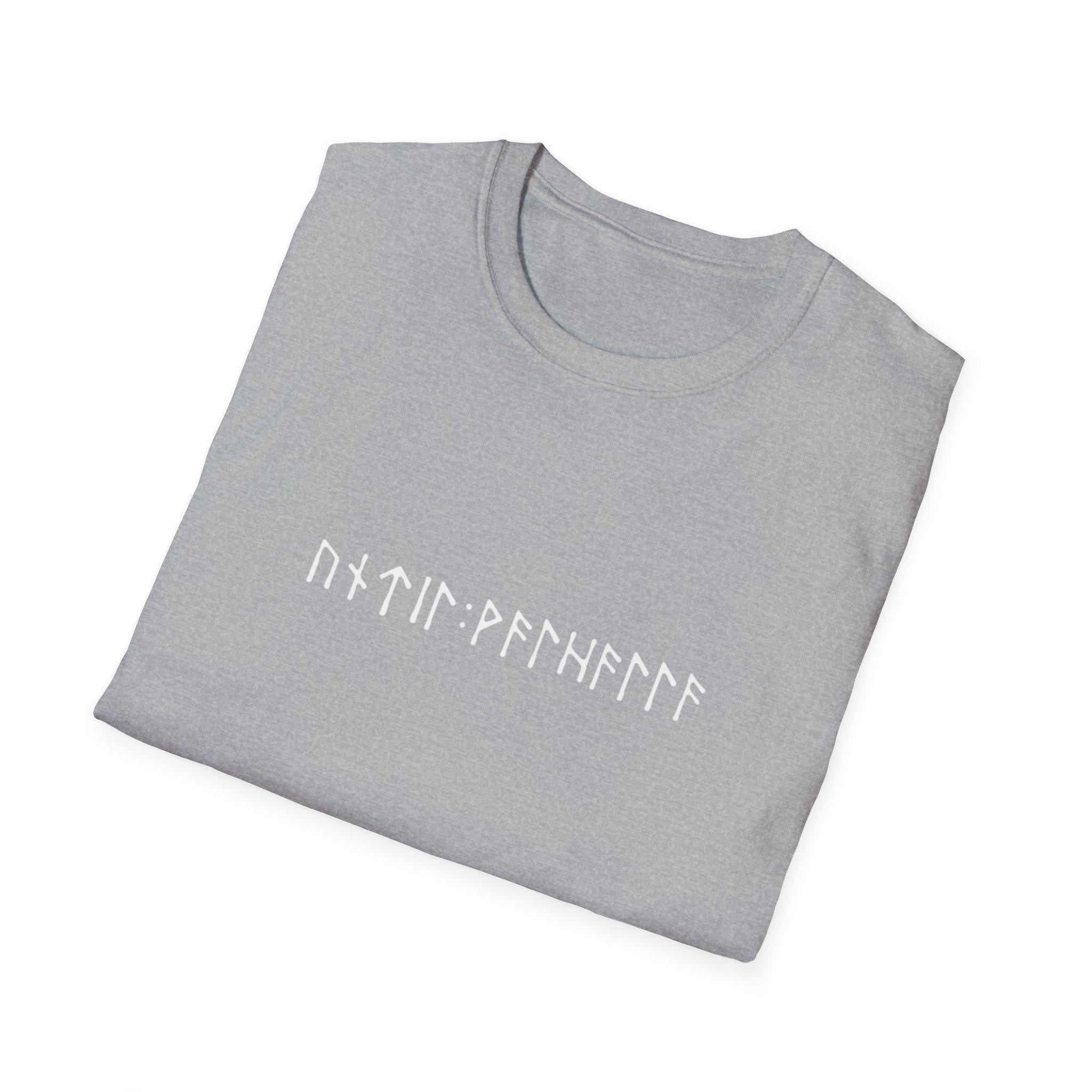 Viking Valhalla T-Shirt - Until Valhalla Rune Shirt, Minimalist Viking Tee for Men, Norse