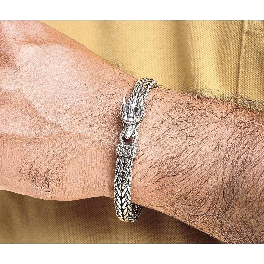 Viking Bracelet - Sterling Silver Viking Bracelet