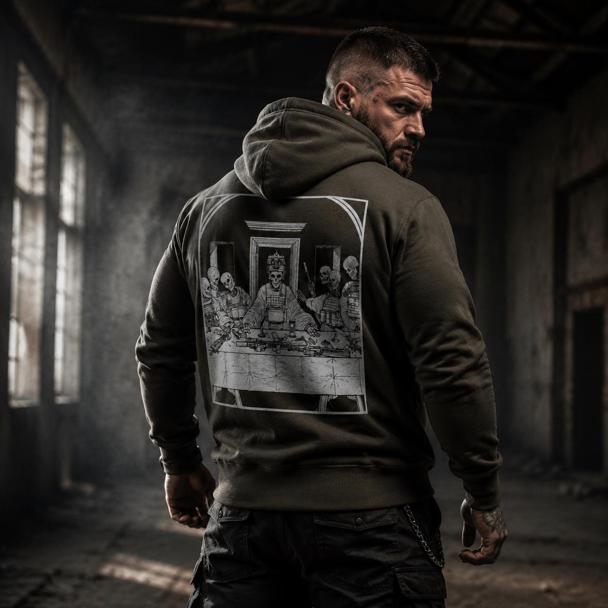 Viking Rune Hoodie - Viking Warrior Hoodie, Norse Mythology Sweatshirt, Nordic Rune Hoodie