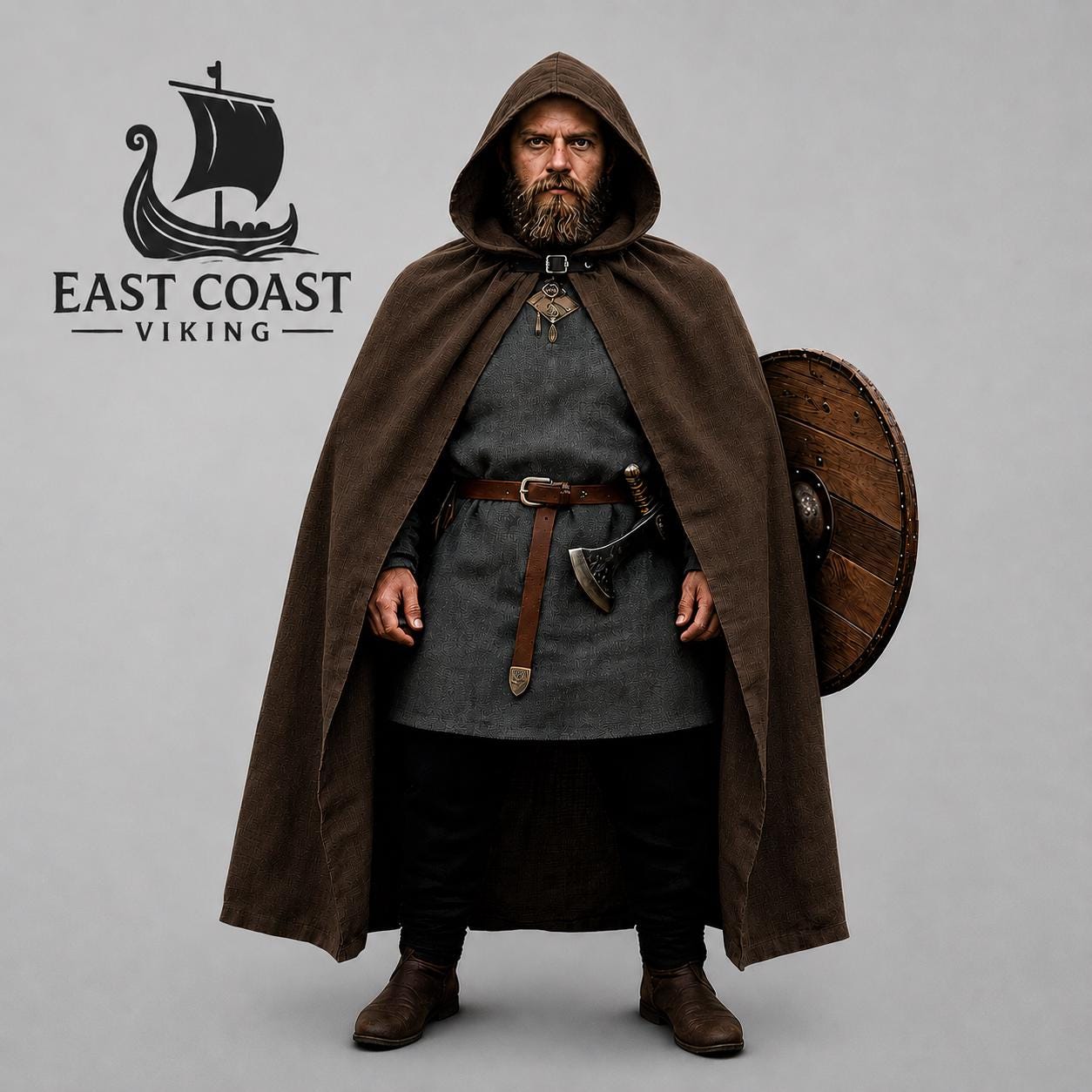 Viking Odin Jacket - Odin Raven Cloak, Norse Viking Cloak, Huginn Muninn Raven Cloak, Nordic