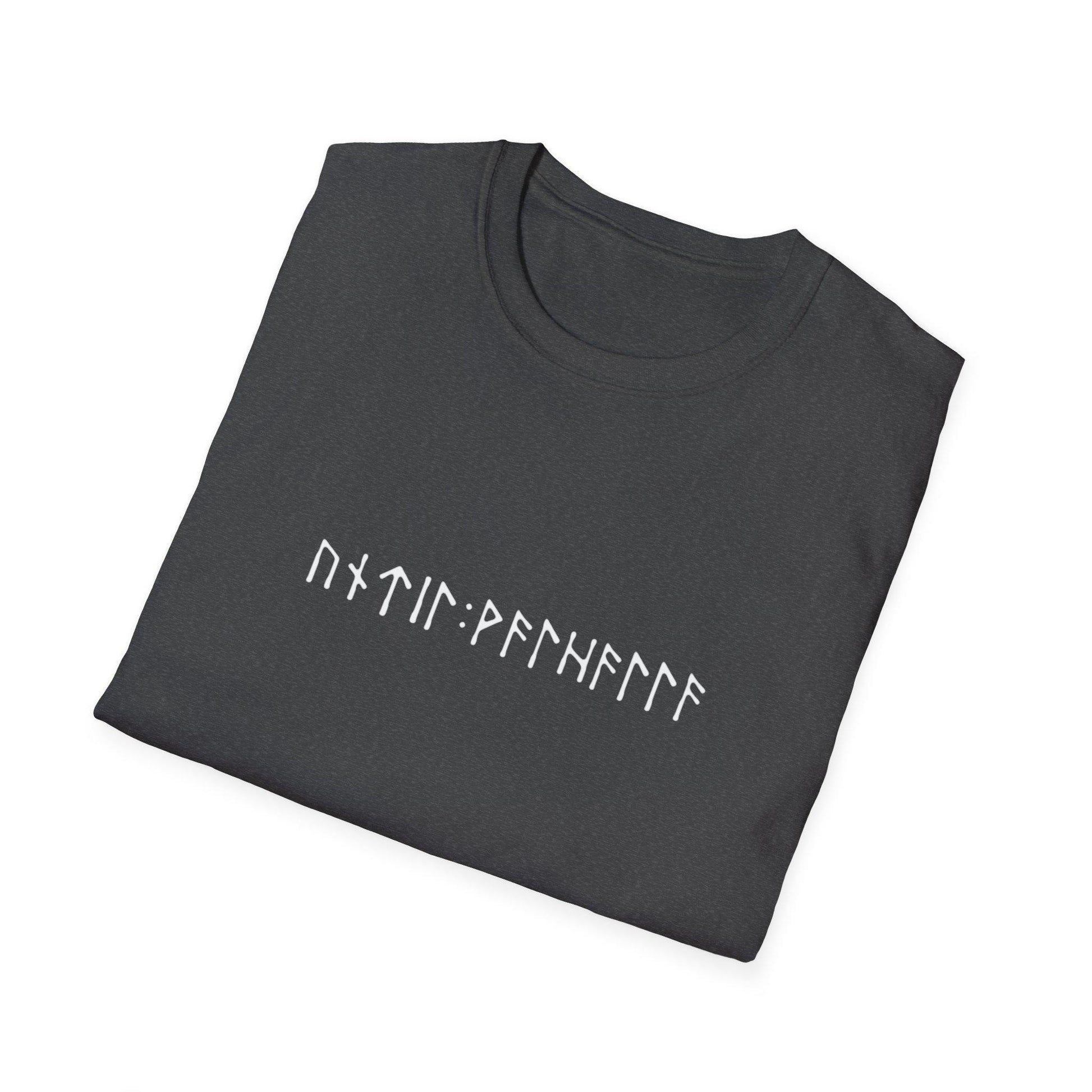 Viking Valhalla T-Shirt - Until Valhalla Rune Shirt, Minimalist Viking Tee for Men, Norse