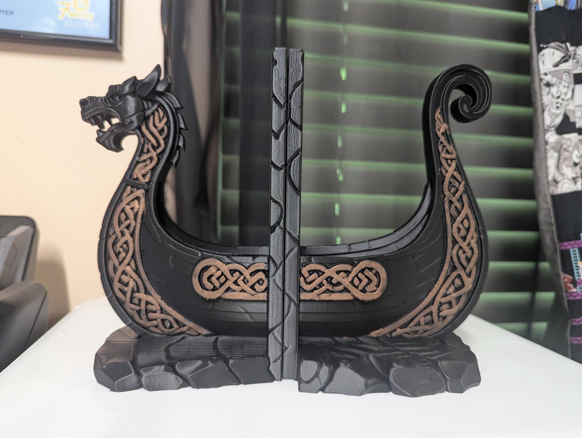 Viking Home Decor - 3D Print Viking Bookends