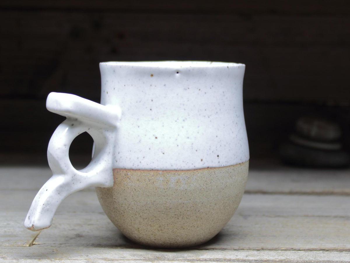 Viking Mug - Personalized tall Swedish Viking mug, 17oz/500mL. Pottery mug, inspired by