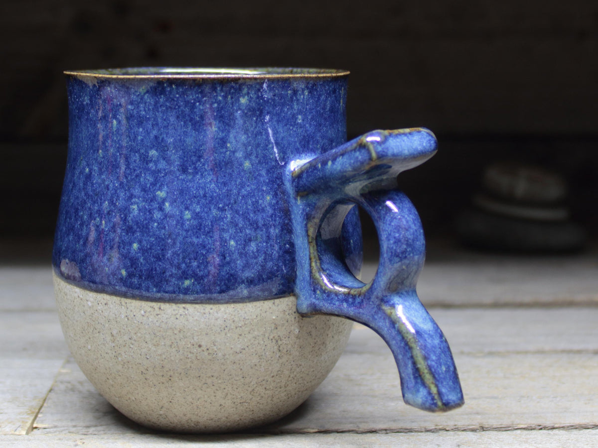 Viking Mug - Personalized tall Swedish Viking mug, 17oz/500mL. Pottery mug, inspired by