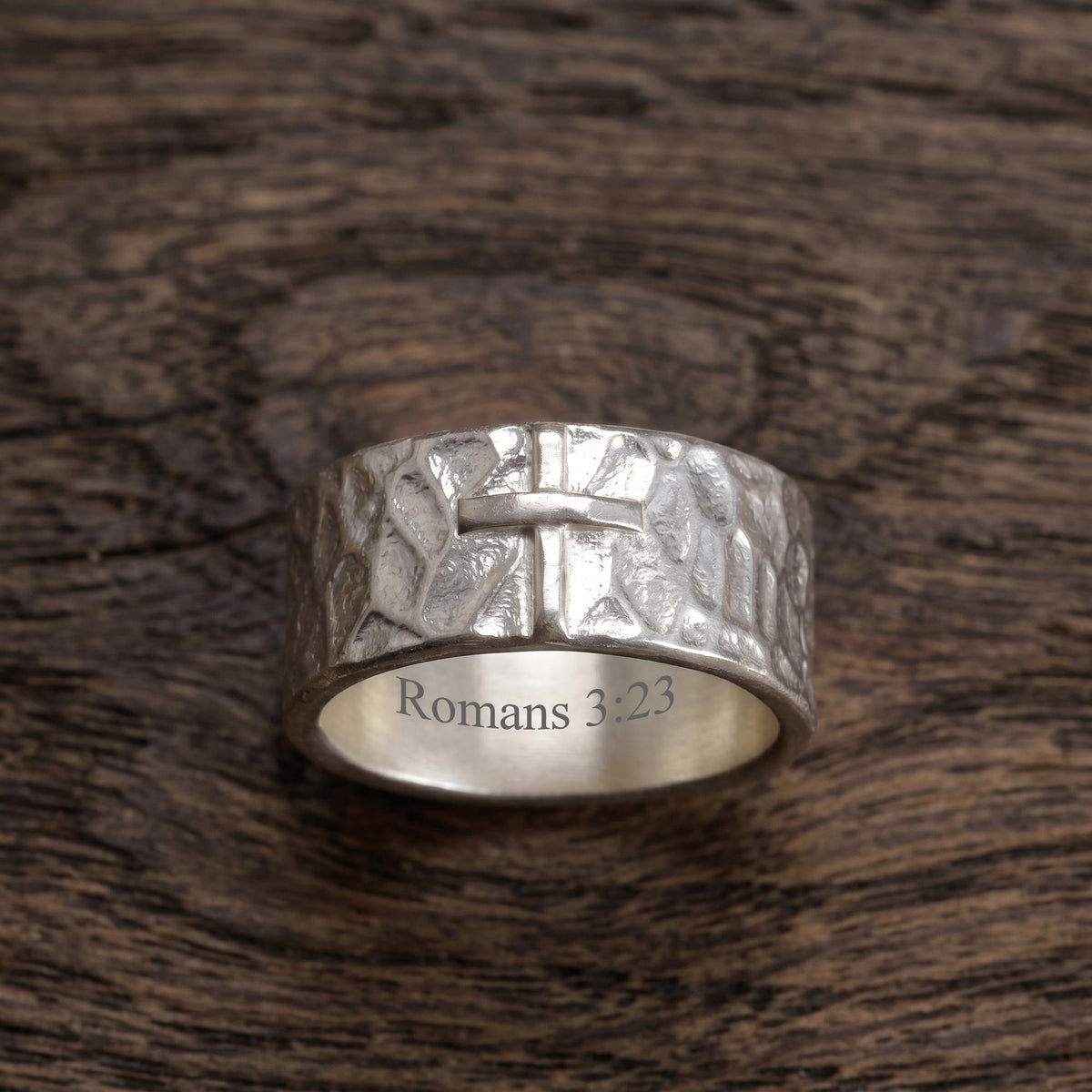 Viking Rune Ring - Personalized Silver Viking Rune Ring for Men, Engraved Norse Fidget Band, Nordic