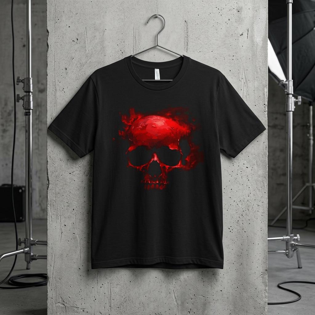 Viking T-Shirt - Viking Skull Oversized T-Shirt