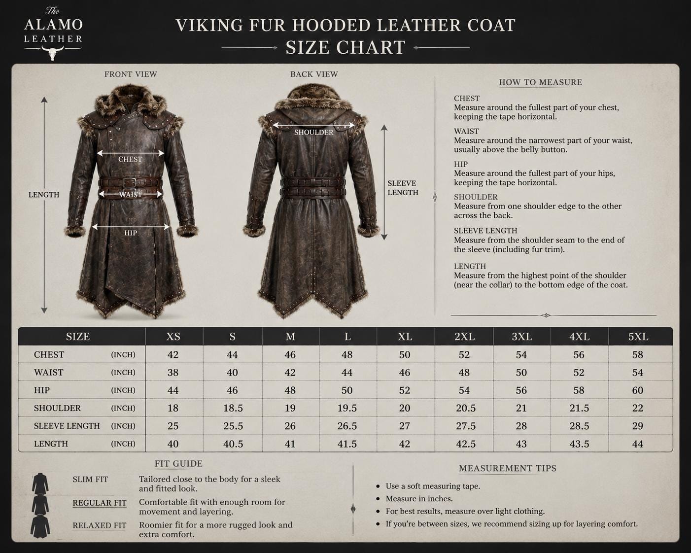 Viking Jacket - Viking Jarl Leather Coat Men Fur Collar Norse Warrior Medieval Fantasy Cosplay