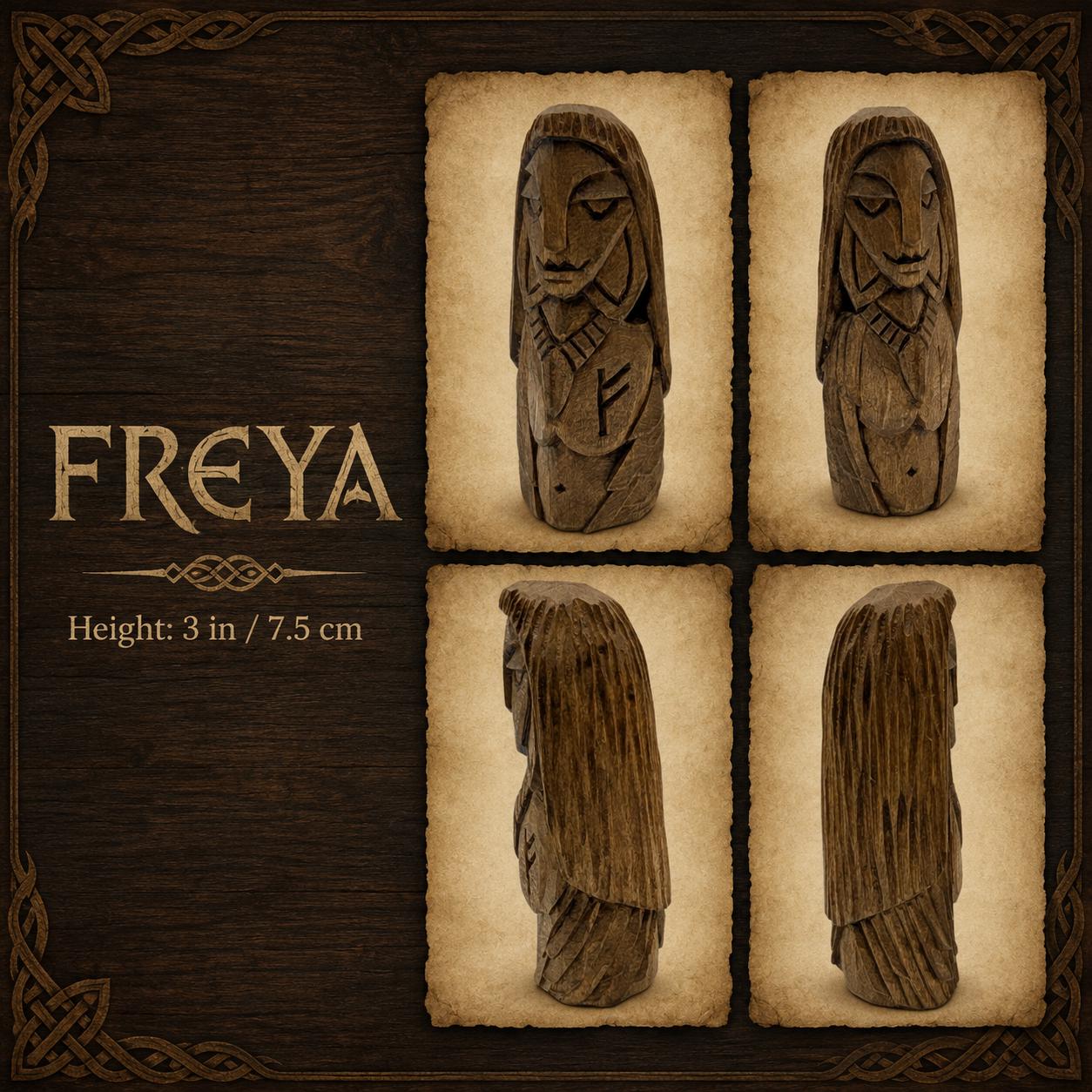 Viking Home Decor - Norse Gods Wood carving Pagan Home Decor Asatru Viking gifts Nordic decor Altar