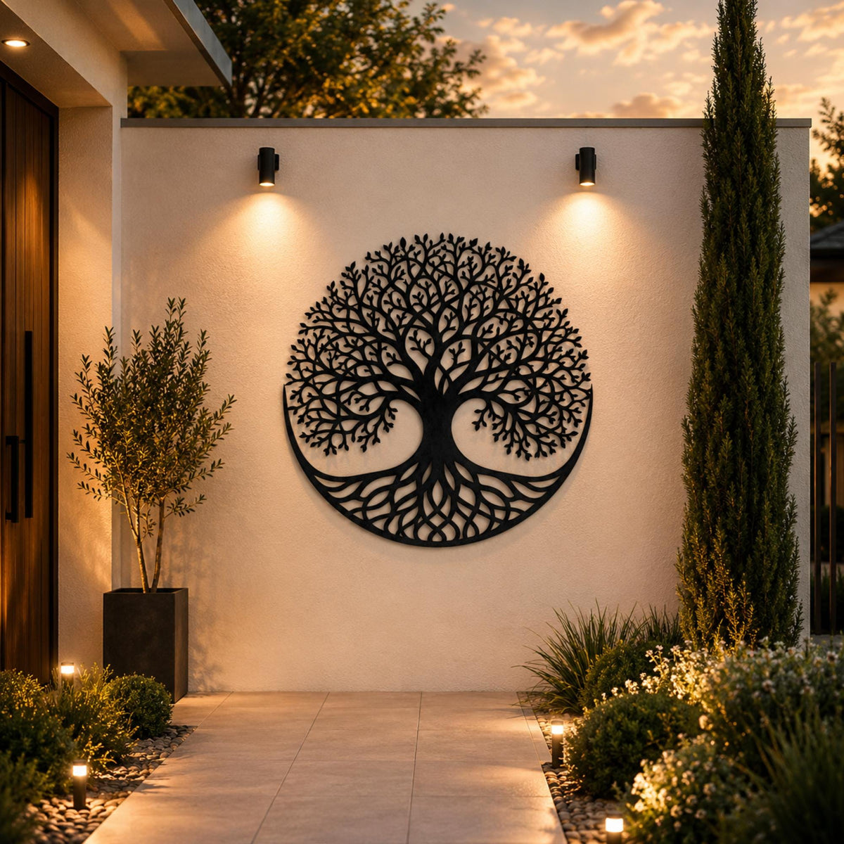 Viking Yggdrasil Tree of Life Rug - Yggdrasil Tree Of Life Round Rug, Nordic Carpet, Vikings Rug