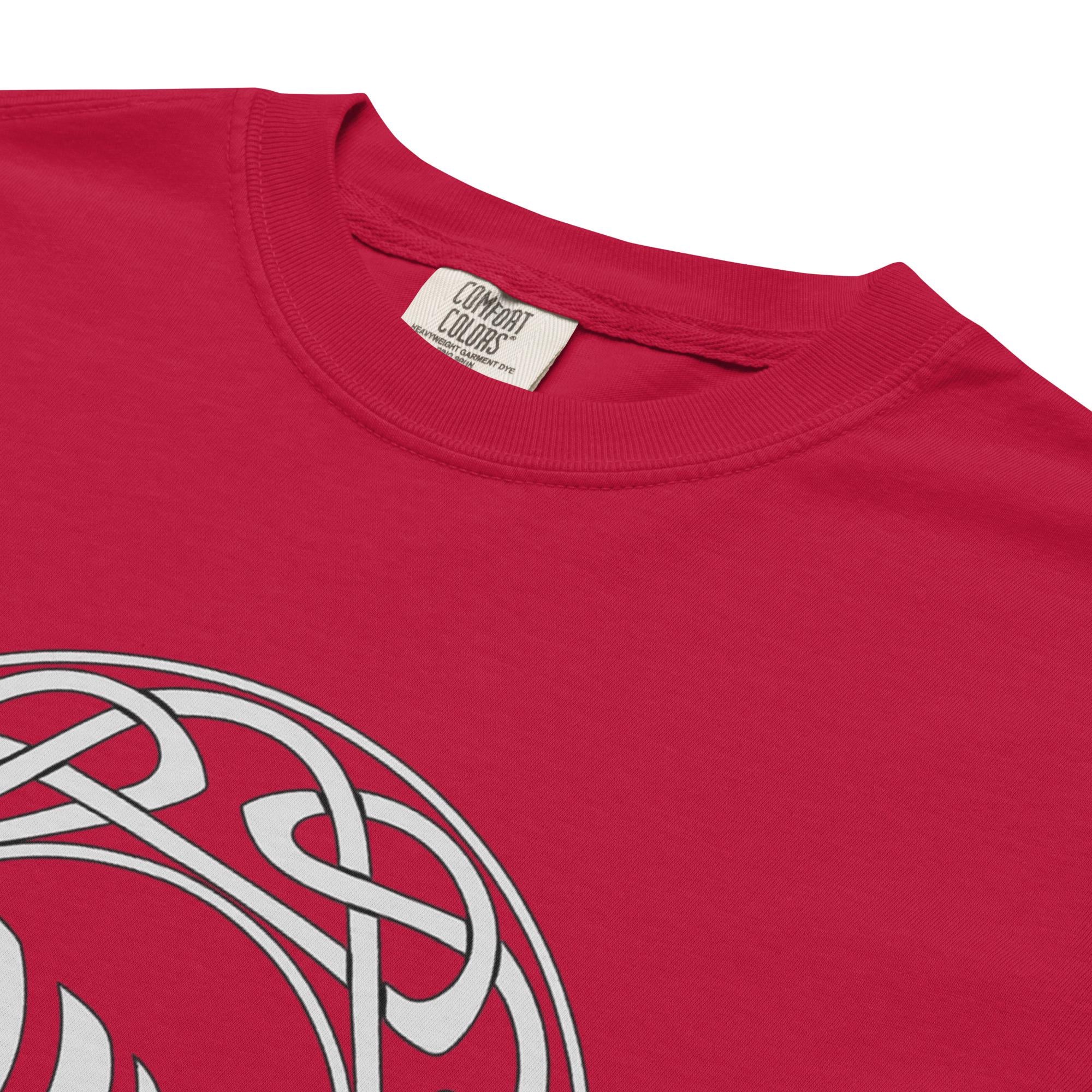 Viking Longship T-Shirt - Viking Longship Shirt, Norse Viking Ship, Celtic Knot Mythology Tee