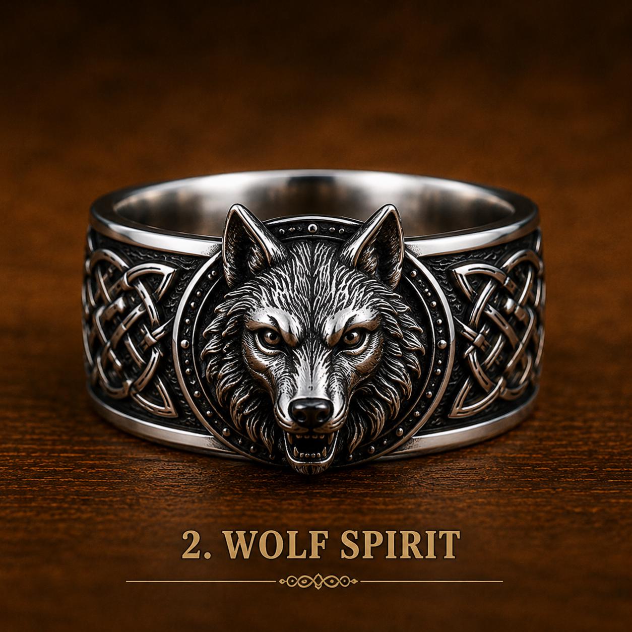 Viking Thor's Hammer Ring - Sterling Silver Hammer of Thor Ring, Viking Mjolnir Band, Norse