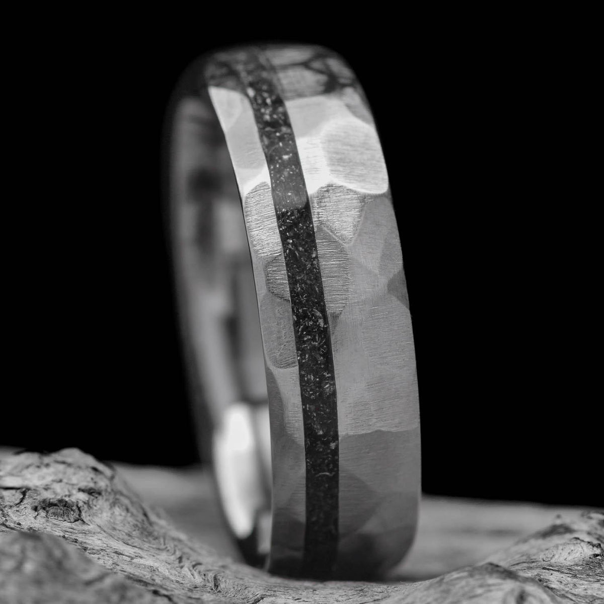 Viking Odin Ring - Sterling Viking Wolf with Runes Ring, Mens Wide Norse Wedding Ring, Braided Odin